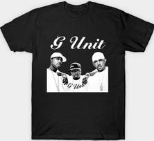 Guerilla Unit Hip Hop Rap Mano Draugas G-Unit Lloyd Banks Poppin Them Thangs Marškinėliai Unisex Marškinėliai XXL