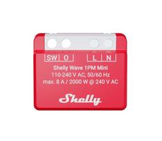Shelly Wave 1PM Mini LR išmanusis Z-Wave relė