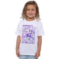 K-Pop Demon Hunters - Anime Huntrix Huntr/X Kids T Shirt, White 120