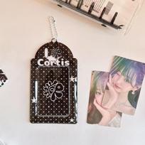 Atsparus vandeniui PVC nuotraukų kortelių laikiklis 32 kišenės 3 colių kortelių saugykla Kortelių dėklas Juodas Cortis Nuotraukų albumas Kpop stabas kortelė black