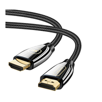 USAMS U67 HDMI-HDMI 8K Ultra HD kabelis 3m, juodas