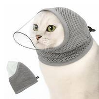 Anti-Bite Katės Galvos Apdangalas Anti-Licking Anti-Scratch Apsaugantis Nuo Valgymo Neužtveriantis Vaizdo Kvėpuojanti Katės Veido Kaukė Augintinių Prekės S violetinė