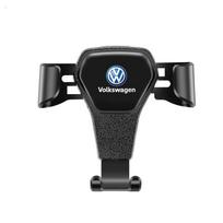 2026 Naujas VW VOLKSWAGEN Automobilio Gravitacinis Telefono Laikiklis Oro Angos Spaustukas Atrama Stovas GPS Skirtas VW R GTI Polo Golf Passat Tiguan Ar