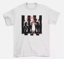 Blondie Parallel Lines marškinėliai, Balti Dydis S-5XL. Muzikos mylėtojo unisex marškinėliai XL
