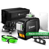 Niveau Laser 12 Lignes 360° - Deko - Précision ±1mm - Portée 20m - Batterie 3000mAh juoda