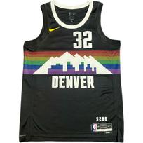 Nike NBA 32 Aaron Gordon Denver Nuggets 2025-2026 apvalia iškirpte, be rankovių krepšinio marškinėliai Unisex marškinėliai HM6005-010 M