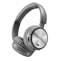 NIA Q2 sulankstomos ausinės belaidės Bluetooth ausinės 3,5 mm AUX IN muzikos ausinių TF kortelė juoda