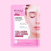 BIOAQUA - Collagen Anti Aging Facial Mask #Mask - 1pcs