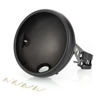 7 colių priekinio žibinto korpuso laikiklis+priekinio žibinto gaubtas Universalus priekinio žibinto korpusas 35 mm iki 43 mm priekinis amortizatorius Headlight Housing