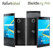 Atnaujintas Blackberry Priv 4G Android 3GB RAM 32GB ROM 18MP 5.4  Mobilusis Telefonas Mobilusis Telefonas Su 1 SIM PRIV-4 No charger juoda