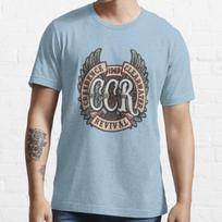 Creedence Clearwater Revival CCR Retro Marškinėliai John Fogerty 1969 The Blue Velvet Unisex Marškinėliai L
