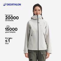 Decathlon Moteriškas MH500 Vėjui ir Vandeniui Atsparus Žygio Striukė M