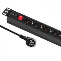 Qoltec 54469 Power strip for RACK 1U