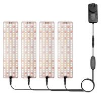 Viso spektro LED augalų auginimo šviesos lentų papildymo lemputė kambarinių augalų sodinukų augimui One Drag Four EU Plug Cold Light