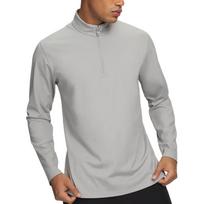 Under Armour Half Zip Stand Collar Sports Long Sleeve T-Shirt Men tops 1387905-069 S