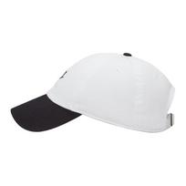 Nike Logotipas Medvilninė beisbolo kepuraitė Unisex kepurės Balta Juoda FB5368101 M/L