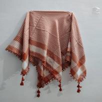 Raudonai balta keffiyeh skara Tradicinė Artimųjų Rytų shemagh skara