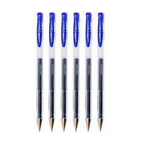 Uni-ball Signo UM-100 Gel Pens 0.7mm Blue Ink Pack of 6 for Office, School & Home Use