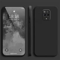 For Xiaomi Redmi Note 9 9S Pro Shockproof Silicone Liquid Bumper Soft Back CoverFor Xiaomi Redmi Note 9S Phone Case For Redmi Note 9S pilka spalva