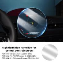 Atsparus įbrėžimams Mini Cooper S F65 F66 F67 U25 Countryman J01 EV SE 2024 2025 Centrinio valdymo navigacijos ekrano apsauginė plėvelė for f65 f66 f67