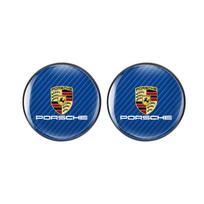 2 vnt. Automobilių emblemos Puodelio griovelio kilimėlis Padėkliukas Odiniai priedai Porsche Cayenne Panamera Macan 911 718 Taycan Boxster Cayman 918
