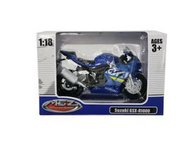MSZ  Motociklas SUZUKI GSR-R1000, 1:18