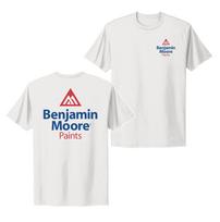Benjamin Moore dažų logotipas Balinti dažymo marškinėliai Unisex marškinėliai S