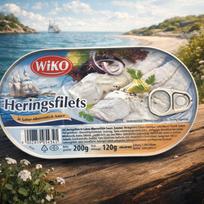 Silkės filė krienų padaže 200 g.