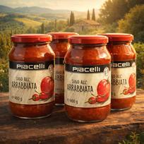 Pomidorų padažas su Chili PIACELLI , 400 g