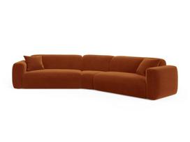 U formos minkštas kampas Micadoni Home Strino, Terracotta