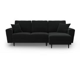 Minkštas kampas su miegojimo funkcija Micadoni Home Kyoto, Black