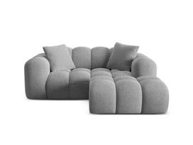 L formos minkštas kampas Micadoni Home Treno, Light Grey
