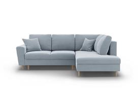 Minkštas kampas su miegojimo funkcija Micadoni Home Kyoto, Light Blue