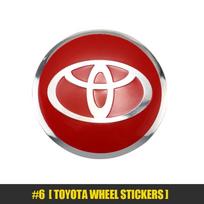 4 vnt. 56 mm automobilio ratlankio lipdukų, centrinio stebulės dangtelio, automobilio emblemos, ženklelio lipdukas, skirtas „Toyota Yaris“, „Corolla“, „Prius“, „Auris“, „Camry Avalon“