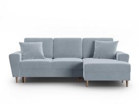 Minkštas kampas su miegojimo funkcija Micadoni Home Kyoto, Light Blue