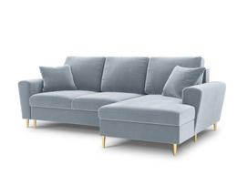 Minkštas kampas su miegojimo funkcija Micadoni Home Kyoto, Light Blue