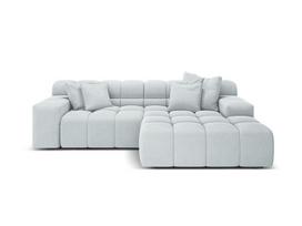 L formos minkštas kampas Micadoni Home Hawaii, Light Grey