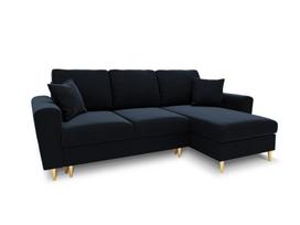 Minkštas kampas su miegojimo funkcija Micadoni Home Kyoto, Dark Blue