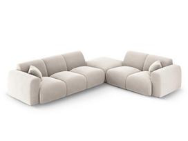 U formos minkštas kampas Micadoni Home Nolio, Light Beige