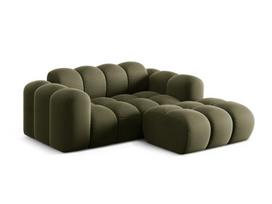 L formos minkštas kampas Micadoni Home Treno, Green