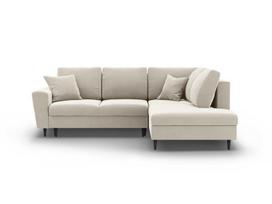 Minkštas kampas su miegojimo funkcija Micadoni Home Kyoto, Light Beige