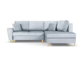 Minkštas kampas su miegojimo funkcija Micadoni Home Kyoto, Light Blue