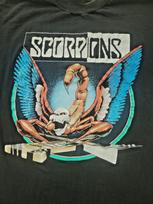 1990 SCORPIONS Band Tour Shirt Classic Black Unisex T-Shirt XXXL