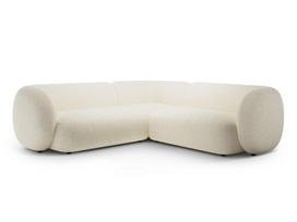 U formos minkštas kampas Micadoni Home Kate, Light Beige Melange