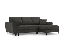 Minkštas kampas su miegojimo funkcija Micadoni Home Kyoto, Black