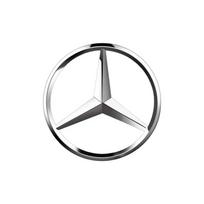 Automobilio lipdukas, skirtas „Mercedes Benz“, 1 vnt., 52 mm, 57 mm, automobilio vairo ženklelio, emblemos lipdukas, automatinis „Mercedes Benz ABCES cl“ stilius 52mm Glue