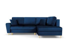 Minkštas kampas su miegojimo funkcija Micadoni Home Kyoto, Royal Blue