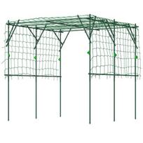 Grotelės vijokliniams augalams (arka) Outsunny, 223 x 223 x 223 cm, Žalioji