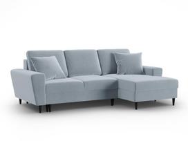 Minkštas kampas su miegojimo funkcija Micadoni Home Kyoto, Light Blue
