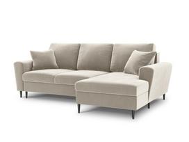 Minkštas kampas su miegojimo funkcija Micadoni Home Kyoto, Light Beige